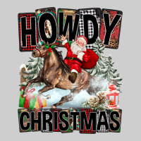 Howdy Christmas Rodeo Santa Premium Tee | Teevron