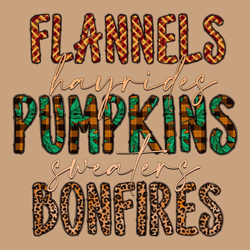 Flannels Hayrides Pumpkins Bonfires Vintage Tee by CowhideDigitalArt | Teevron