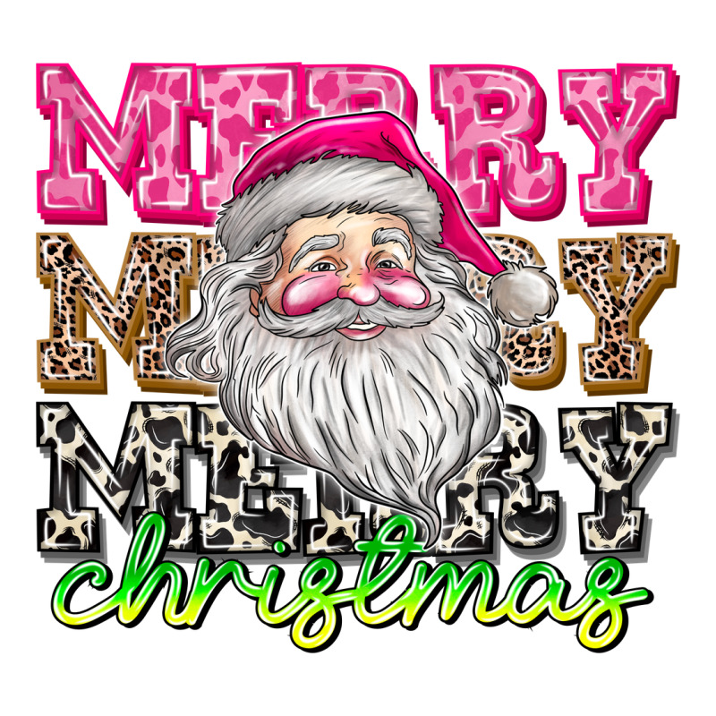 Merry Merry Merry Christmas Ladies Tee by CowhideDigitalArt | Teevron