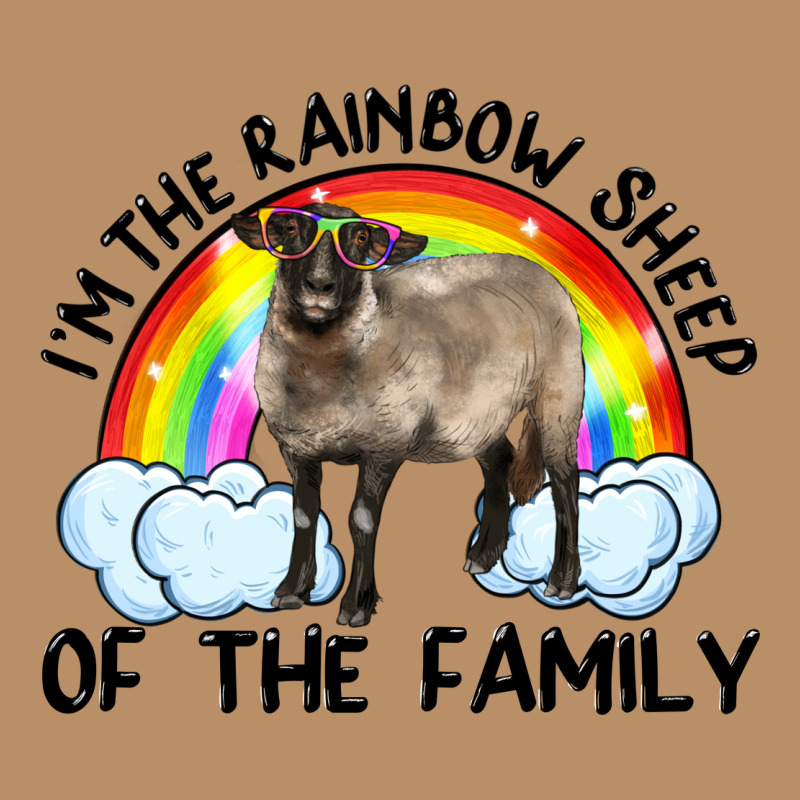 I'm The Rainbow Sheep Of The Family Suffolk Sheep Black Face Sheep Vintage Hoodie by Artiststas | Teevron
