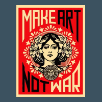 Make Art No War Urban Heavy Tee | Teevron