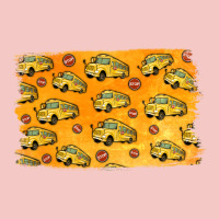 School Bus Pattern Urban Heavy Tee | Teevron