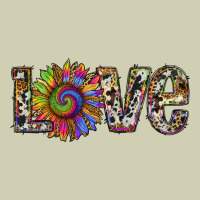 Tie Dye Sunflower Love Heavy Core Tee | Teevron
