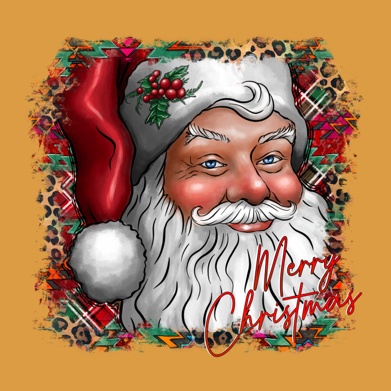 Merry Christmas Santa Urban Heavy Tee by CowhideDigitalArt | Teevron