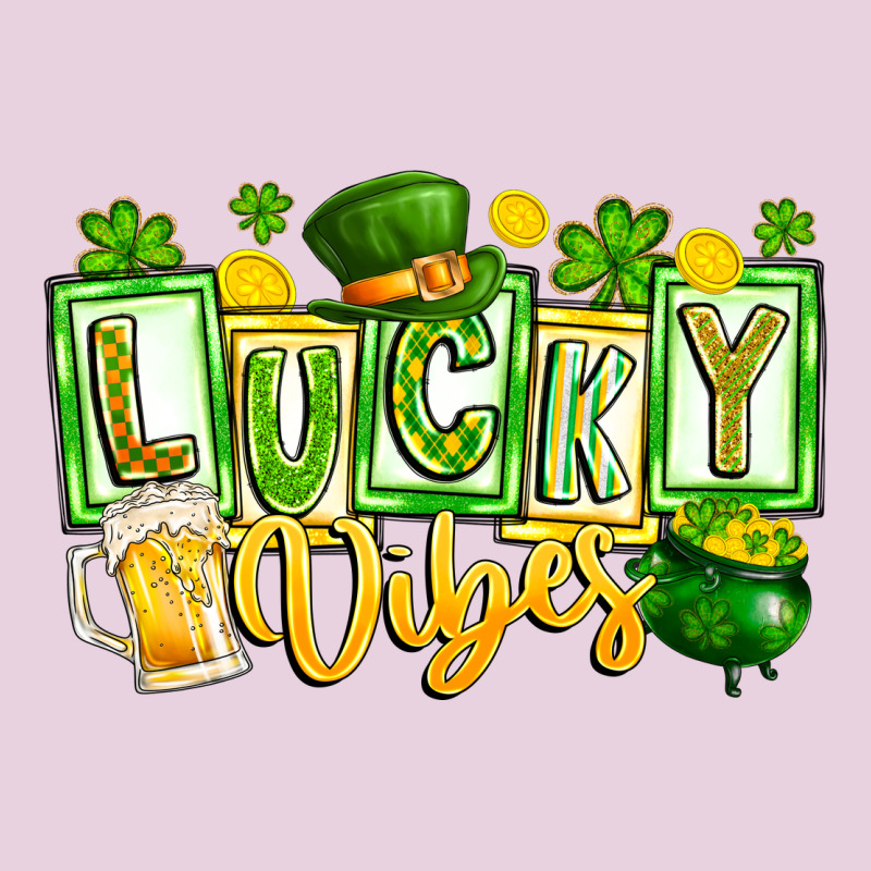 Lucky Vibes Ladies Tee by CowhideDigitalArt | Teevron