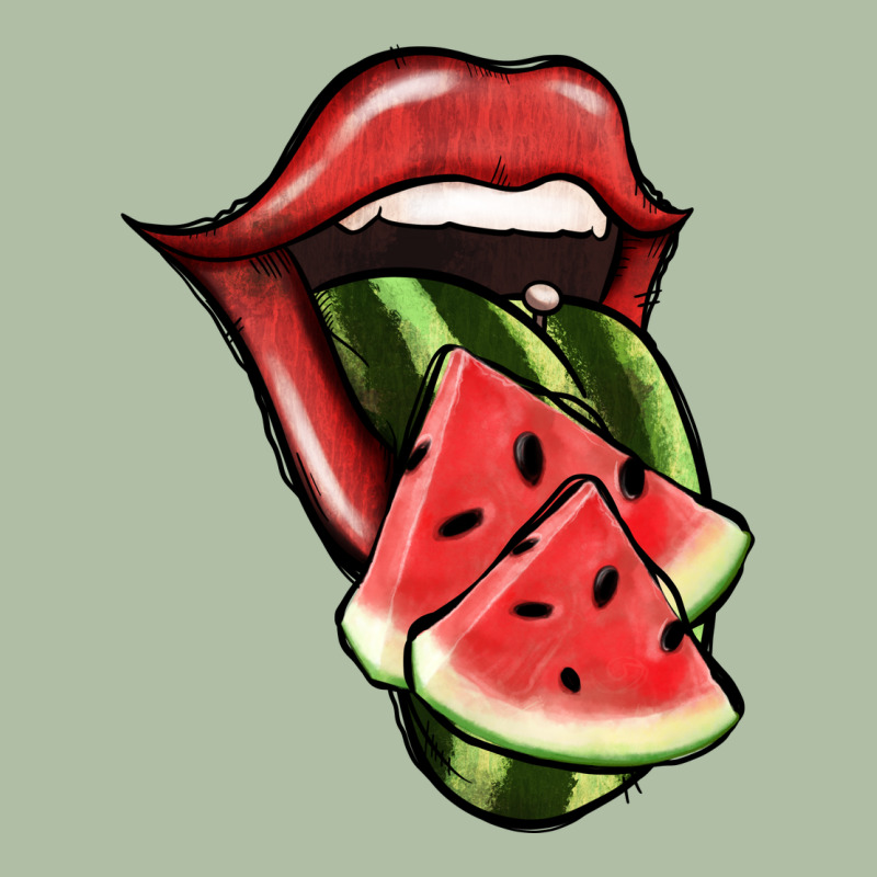 Watermelon Tongue Urban Heavy Tee by Jasminsmagicworld | Teevron
