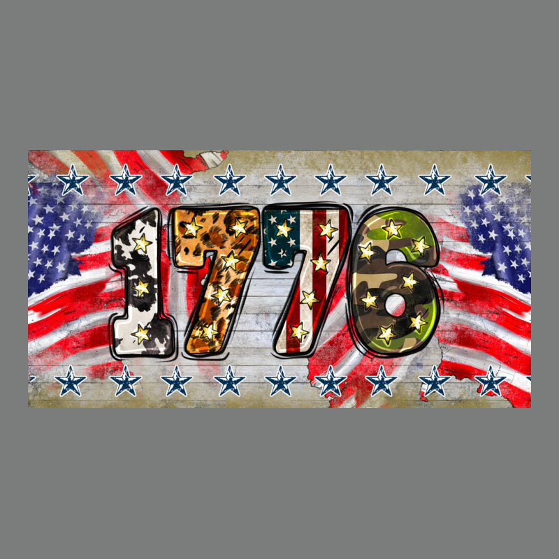 1776 4th Of July License Plate Premium Hoodie by BarkalooDesign | Teevron