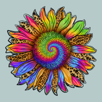 Tie Dye Sunflower Heavy Core Tee | Teevron
