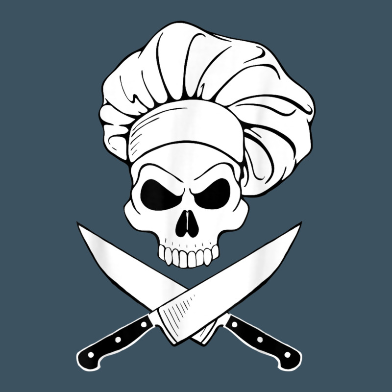 Chef Skull And Crossbones Knives Halloween Urban Heavy Tee by linhVisuals | Teevron