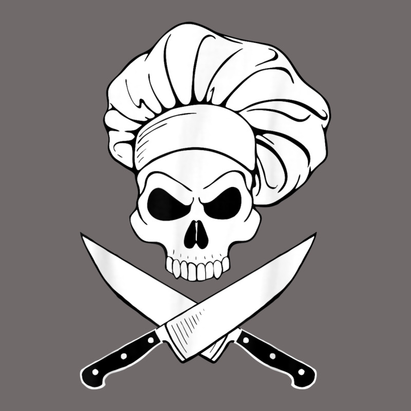Chef Skull And Crossbones Knives Halloween Urban Heavy Tee by linhVisuals | Teevron