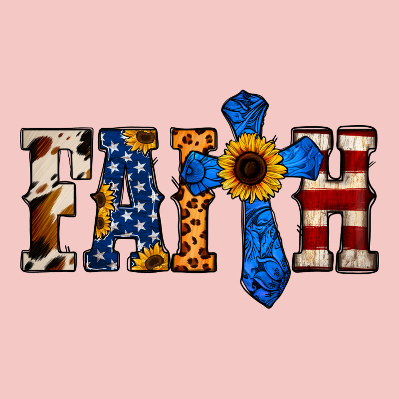 American Flag Faith Urban Heavy Tee by Jasminsmagicworld | Teevron