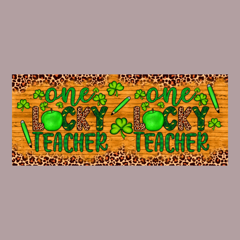 Western St. Patrick's Day One Lucky Teacher Vintage Hoodie by Artiststas | Teevron