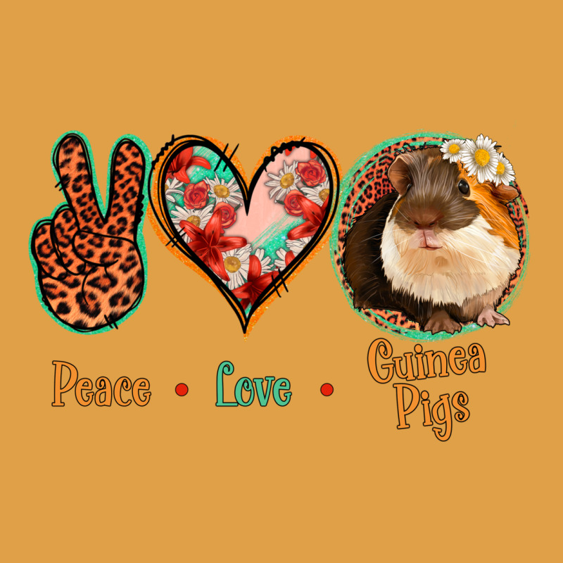 Peace Love Guinea Pigs Premium Hoodie by Jasminsmagicworld | Teevron