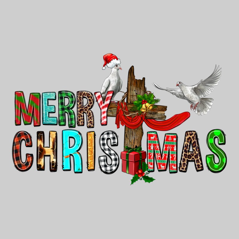 Merry Christmas Cross Premium Tee by FaDigitalArtStudio | Teevron