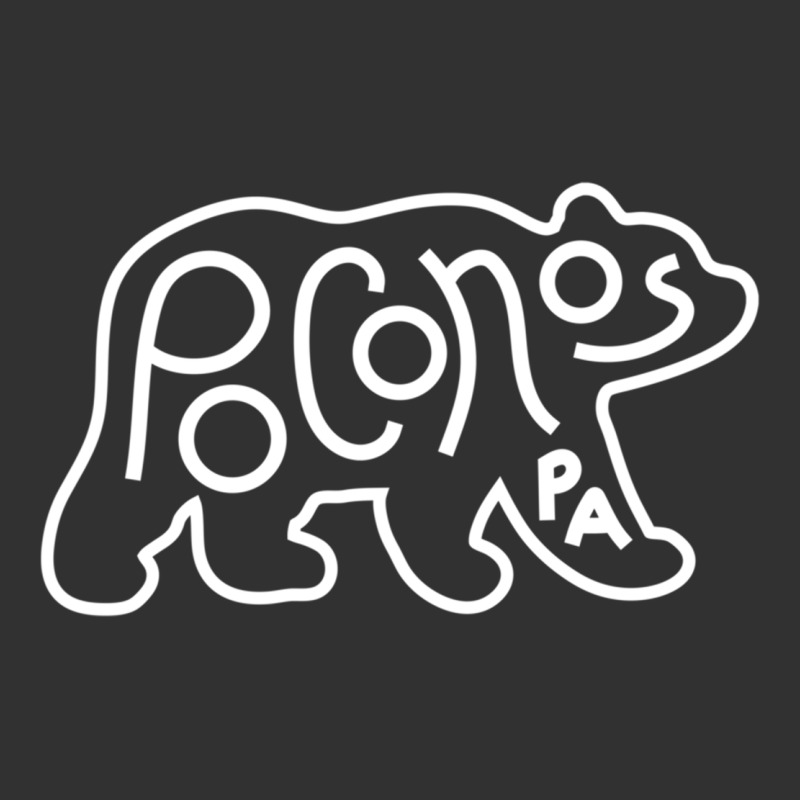 Poconos Pennsylvania Pocono Pa Bear Travel Animal Urban Heavy Tee by linhVisuals | Teevron