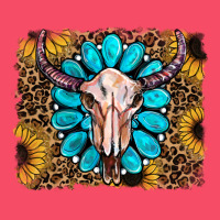 Leopard Sunflowers And Gemstone Skull Premium Sweatshirt | Teevron