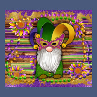 Mardi Gras Gnomes Mask Serape Sunflowers Vintage Hoodie | Teevron