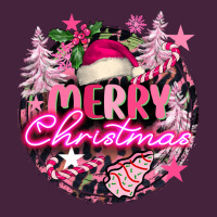 Pink Merry Christmas Premium Tee | Teevron