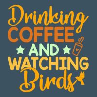 Drinking Coffee Watching Birds Funny Urban Heavy Tee | Teevron