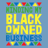 Minding My Black Owned Business Women Entrepreneur Urban Heavy Tee | Teevron