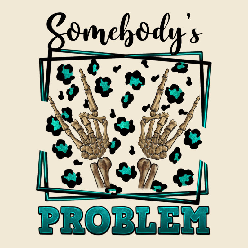 Somebody's Problem Hand Skeleton Premium Tee by FaDigitalArtStudio | Teevron