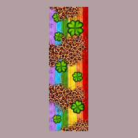St. Patrick's Day Western Shamrock Leopard Rainbow Vintage Hoodie | Teevron