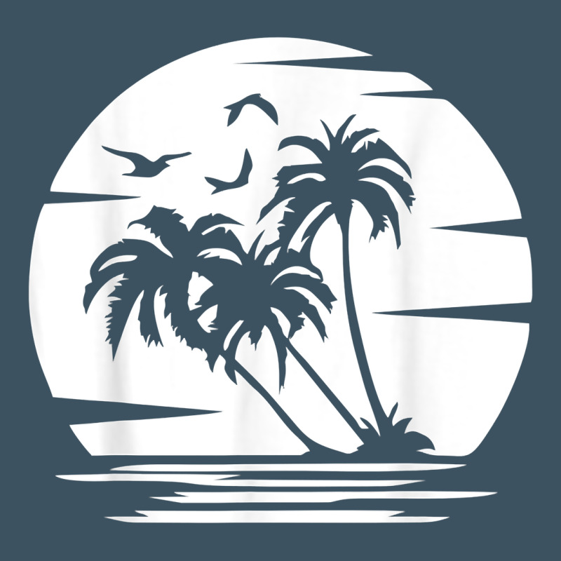 Coconut Palm Trees Summer Vacation Beach Tropical Summer T Shirt Urban Heavy Tee by linhVisuals | Teevron