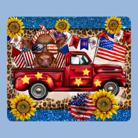 4th Of July Truck Cow Mousepad Premium Hoodie | Teevron