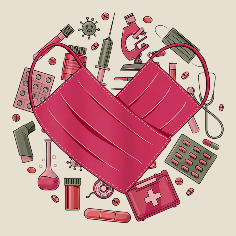 Womens Happy Valentine's Day Cute Heart Style For Nurses Life 2022 Urban Heavy Tee by linhVisuals | Teevron