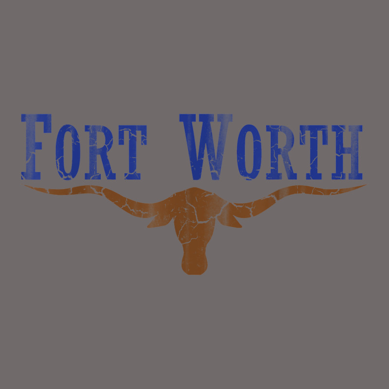 Vintage Fort Worth Texas Flag Men Women Kids Urban Heavy Tee by linhVisuals | Teevron