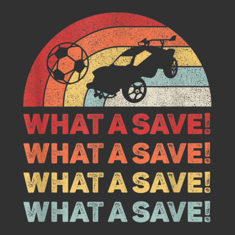 Vintage Retro What A Save Rocket Soccer Car League Urban Heavy Tee by linhVisuals | Teevron