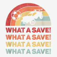 Vintage Retro What A Save Rocket Soccer Car League Urban Heavy Tee | Teevron
