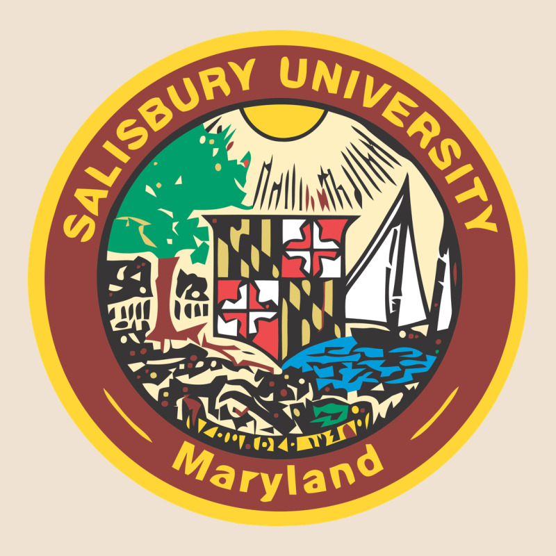 Salisbury University Vectorized Urban Heavy Tee by linhVisuals | Teevron