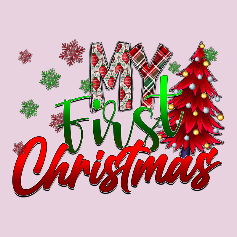 My First Christmas Ladies Tee by CowhideDigitalArt | Teevron