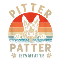 pitter tshirt patter german shepherd dog funny vintage retro t shirt | Teevron