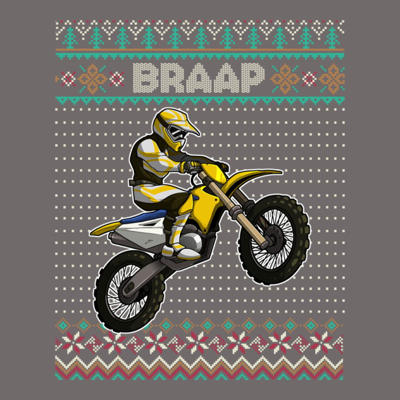 Christmas Motorcycle Motocross Braap Dirt Bike Xmas Urban Heavy Tee by linhVisuals | Teevron