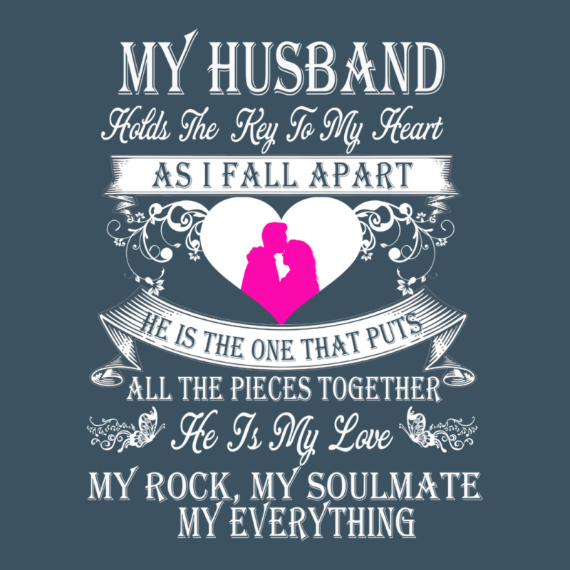 My Husband Holds The Key To My Heart Urban Heavy Tee by linhVisuals | Teevron