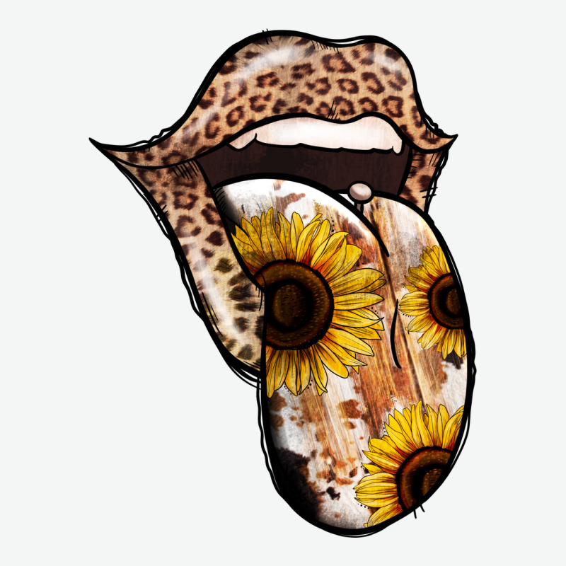 Leopard Sunflower Tongue Urban Heavy Tee by Jasminsmagicworld | Teevron
