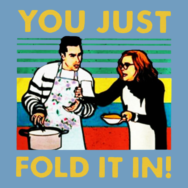 You Just Fold It In Vintage Retro Urban Heavy Tee by linhVisuals | Teevron
