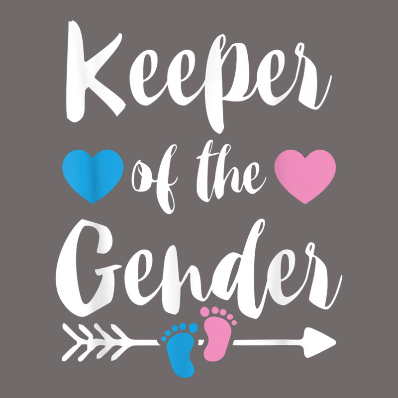 Keeper Of The Gender Reveal Tee Shirt Girl Or Boy Blue Pink Urban Heavy Tee by linhVisuals | Teevron