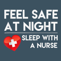 Feel Safe At Night Sleep With A Nurse Tshirt Urban Heavy Tee | Teevron