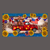 4th Of July Truck Cow License Plate Premium Hoodie | Teevron