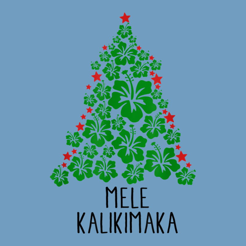 Hawaiian Christmas Tree Mele Kalikimaka Hawaii Tropical T Shirt Urban Heavy Tee by linhVisuals | Teevron