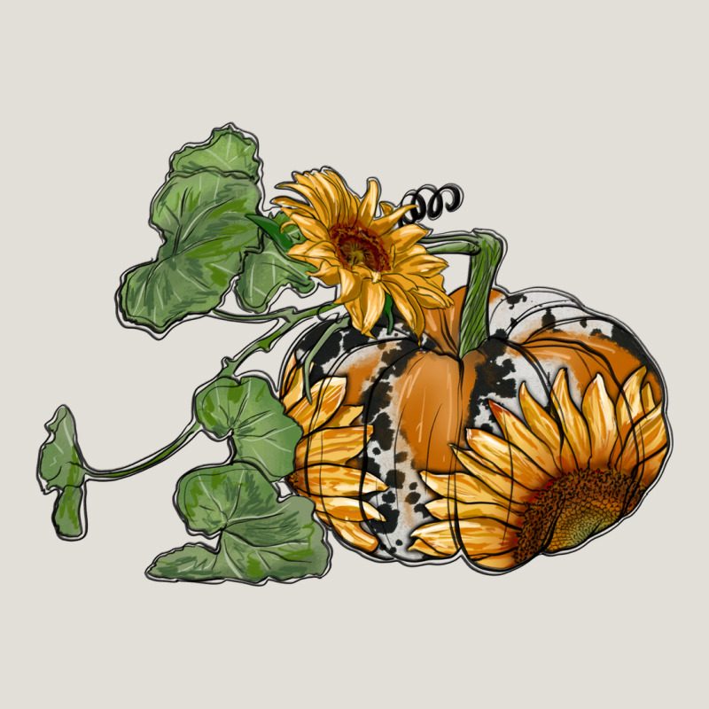 Sunflower Pumpkin Heavy Core Tee by RanaPortraitStore | Teevron