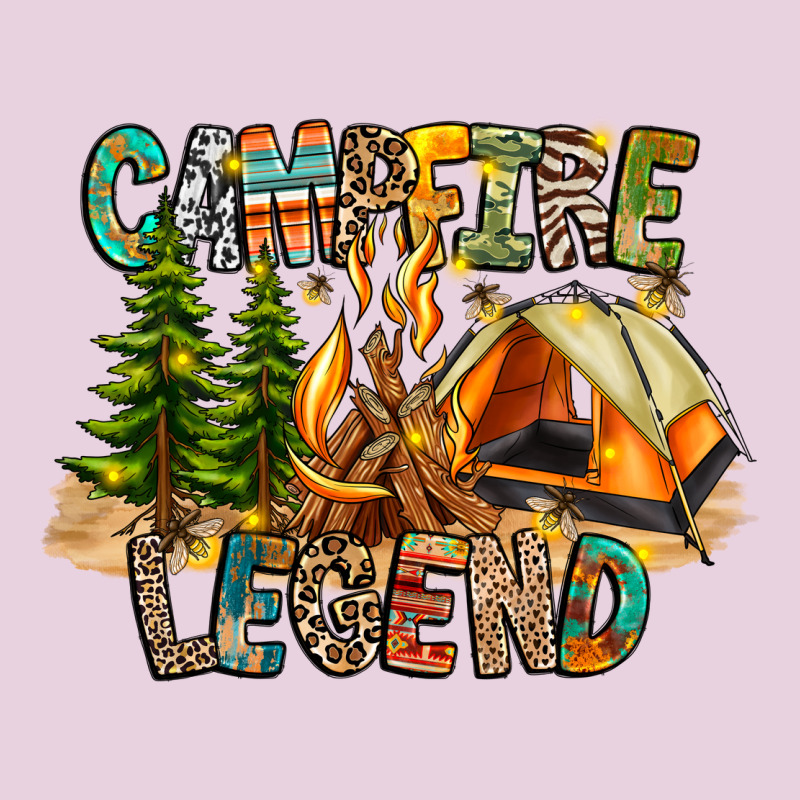 Campfire Legend Ladies Tee by CowhideDigitalArt | Teevron