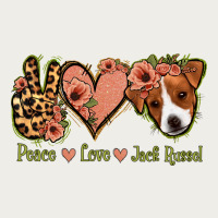 Peace Love Jack Russel Zipper Hoodie | Teevron