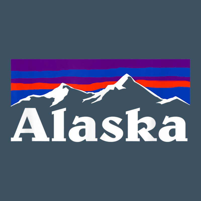 Alaska Retro Vintage Mountains & Outdoors Wilderness State Urban Heavy Tee by linhVisuals | Teevron