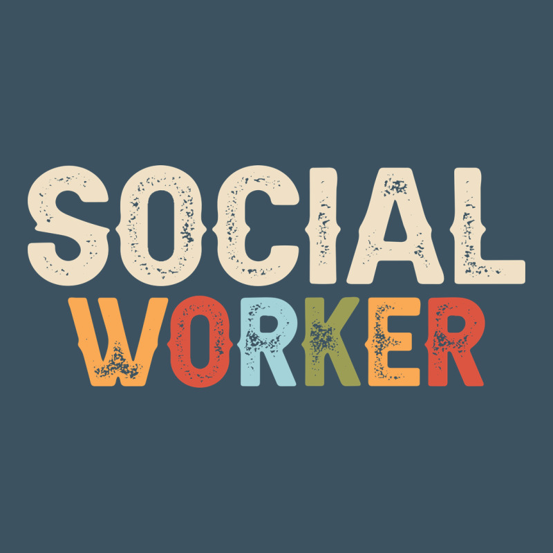 Social Worker Job Occupation Funny Birthday Urban Heavy Tee by linhVisuals | Teevron