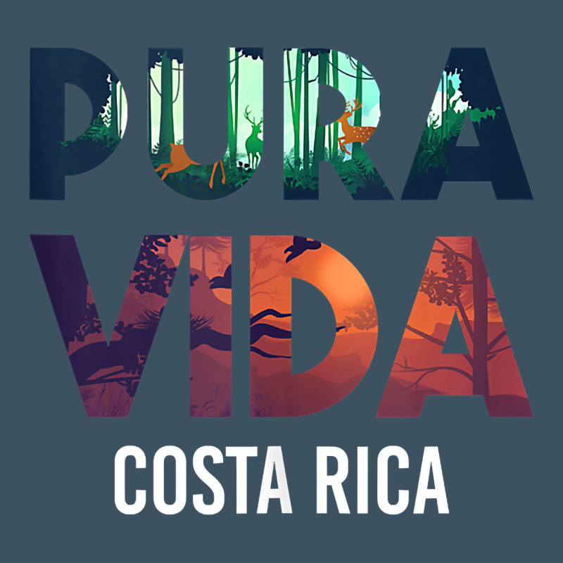 Costa Rica Pura Vida Toucan Tropical Surf Beach Vibes Tank Top Urban Heavy Tee by linhVisuals | Teevron