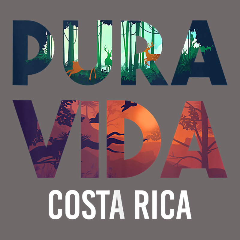 Costa Rica Pura Vida Toucan Tropical Surf Beach Vibes Tank Top Urban Heavy Tee by linhVisuals | Teevron